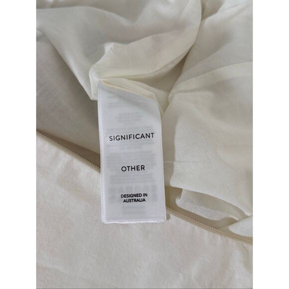 Significant Other Astryd Floral Stretch-Cotton Minidress US size 4 - Picture 12 of 12